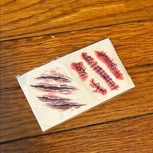Amazon Special Effects Makeup Tattoos - Red and Black